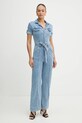 Guess kombinezon jeansowy PARKER niebieski W5GD1B.D5O90