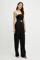 Overal Elisabetta Franchi TU05152E2 čierna SS25