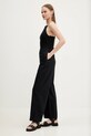 Abercrombie & Fitch salopeta din in KI159.5546.900 negru SS25