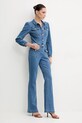 Morgan salopetă din denim PVARM PVARM albastru SS25