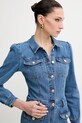 Morgan salopetă din denim PVARM PVARM albastru