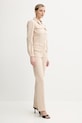 Džínový overal Morgan PVARMA PVARMA béžová SS25