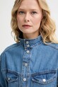Levi's kombinezon jeansowy SS SURPLUS ROMPER niebieski 001WI