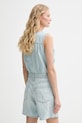 Oblečenie Rifľový overal Levi's VEST ROMPER 001WM modrá