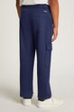 Detské nohavice Calvin Klein Jeans TWILL SKATER CARGO tmavomodrá IB0IB02338.PPYA
