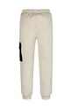 Мальчик Детские хлопковые штаны Calvin Klein Jeans BLOCK CARGO IB0IB02349.PPYA бежевый