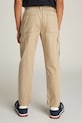 Dětské kalhoty Tommy Hilfiger béžová KB0KB09303.116.122.PPYA