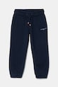 Detské tepláky Tommy Hilfiger pletenina tmavomodrá KS0KS00596.98.122.PPYA