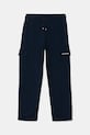 Tommy Hilfiger gyerek pamut melegítőnadrág dzsörzé sötétkék KS0KS00622.PPYA