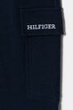 Хлопчик Дитячі бавовняні штани Tommy Hilfiger KS0KS00622.PPYA темно-синій