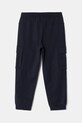 Детские хлопковые штаны EA7 Emporio Armani 7B000028.AF10380 тёмно-синий SS25