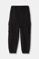 Детские хлопковые штаны EA7 Emporio Armani 7B000028.AF10380 чёрный SS25