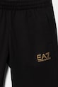 Мальчик Детские хлопковые штаны EA7 Emporio Armani 7B000027.AF10380 чёрный