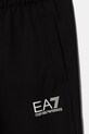 Хлопчик Дитячі бавовняні штани EA7 Emporio Armani 7B000027.AF10380 чорний