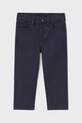Dětské kalhoty Mayoral slim fit basic látka námořnická modř 506.3E.Baby.PPYA