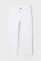 Mayoral pantaloni copii slim fit basic panza alb 509.5E.Mini.PPYA