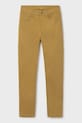Дитячі штани Mayoral slim fit basic з еластаном жовтий 520.7D.Junior.PPYA