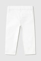Mayoral pantaloni copii 522.3A.Baby.PPYA alb SS25