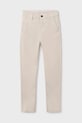 Dětské kalhoty Mayoral látka béžová 530.7A.Junior.PPYA