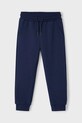 Mayoral spodnie dresowe dziecięce z elastanem granatowy 742.5G.Mini.PPYA