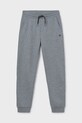 Mayoral spodnie dresowe dziecięce z elastanem szary 744.7E.Junior.PPYA