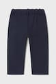 Mayoral pantaloni din bumbac pentru bebeluși 1576.3A.Baby.PPYA bleumarin SS25