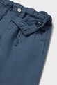 Băieți Mayoral pantaloni cu amestec de in pentru copii relaxed fit 1580.3E.Baby.PPYA bleumarin