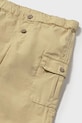 Băieți Mayoral pantaloni de bumbac pentru copii 1581.3E.Baby.PPYA bej