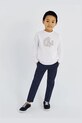 Дитячі штани Mayoral slim тканина темно-синій 3565.5C.Mini.PPYA