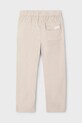 Dětské kalhoty Mayoral relaxed fit 3566.5D.Mini.PPYA béžová SS25