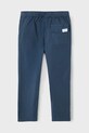 Mayoral pantaloni copii relaxed fit 3566.5D.Mini.PPYA bleumarin SS25