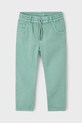 Детские брюки Mayoral soft с эластаном зелёный 3572.5H.Mini.PPYA