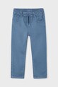 Dječje hlače Mayoral soft s elastinom plava 3572.5H.Mini.PPYA