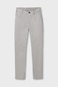 Mayoral pantaloni de bumbac pentru copii slim bumbac bej 6523.7A.Junior.PPYA