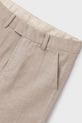 Dječaci Dječje hlače s dodatkom lana Mayoral 6524.7B.Junior.PPYA smeđa