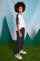 Mayoral pantaloni de trening pentru copii cargo tricotaj bleumarin 6529.7F.Junior.PPYA