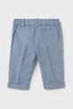 Mayoral Newborn spodnie z domieszką lnu niemowlęce 1562.1K.Newborn.PPYH niebieski SS25