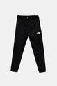 The North Face pantaloni de trening pentru copii MOUNTAIN ATHLETICS JOGGERS tricotaj negru NF0A89HWKY41