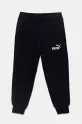 Puma spodnie dresowe dziecięce ESS No. 1 Logo Sweatpants TR aplikacja granatowy 684934