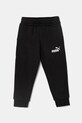 Puma spodnie dresowe dziecięce ESS No. 1 Logo Sweatpants TR aplikacja czarny 684934