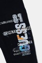 Băieți Guess pantaloni de trening din bumbac pentru copii L5GQ11.KA6R4.PPYA bleumarin
