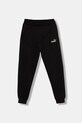 Puma spodnie dresowe dziecięce ESS 2 COLOR No. 1 Logo Sweatpants FL dzianina czarny 685824