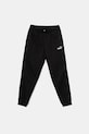 Puma pantaloni de trening pentru copii ESS 2 COLOR No. 1 Logo Sweatpants FL tricotaj negru 685824