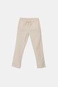 Kalhoty s lněnou směsí pro děti Guess látka béžová N5GB05.WHAR0.PPYA