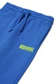 Băieți Diesel pantaloni de trening din bumbac pentru copii PBASEL TROUSERS J02316 albastru