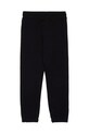 Детские хлопковые штаны Diesel PBASEL TROUSERS J02316 чёрный SS25