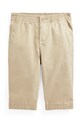 Polo Ralph Lauren pantaloni din bumbac pentru bebeluși bumbac bej 320855803001