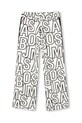 Băieți Marc Jacobs pantaloni de trening din bumbac pentru copii W60468.86.108 alb