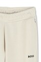 Chłopiec BOSS spodnie dresowe dziecięce J51952.162.174 beżowy