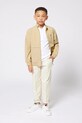 BOSS pantaloni copii panza bej J51978.162.174
